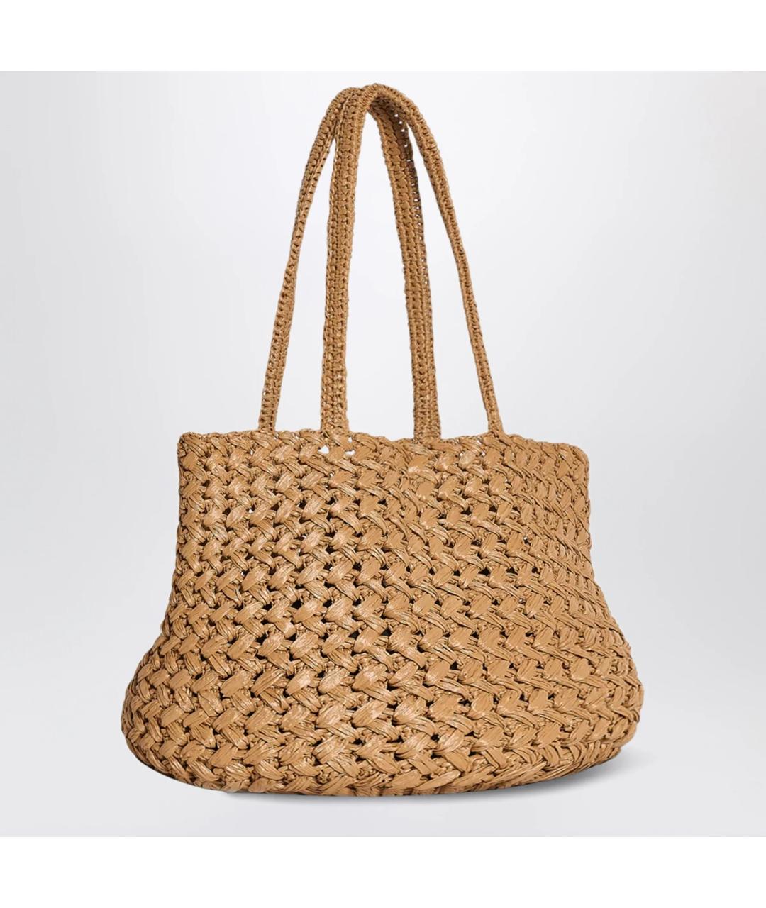 THE ROW Бежевая пелетеная сумка тоут, фото 2