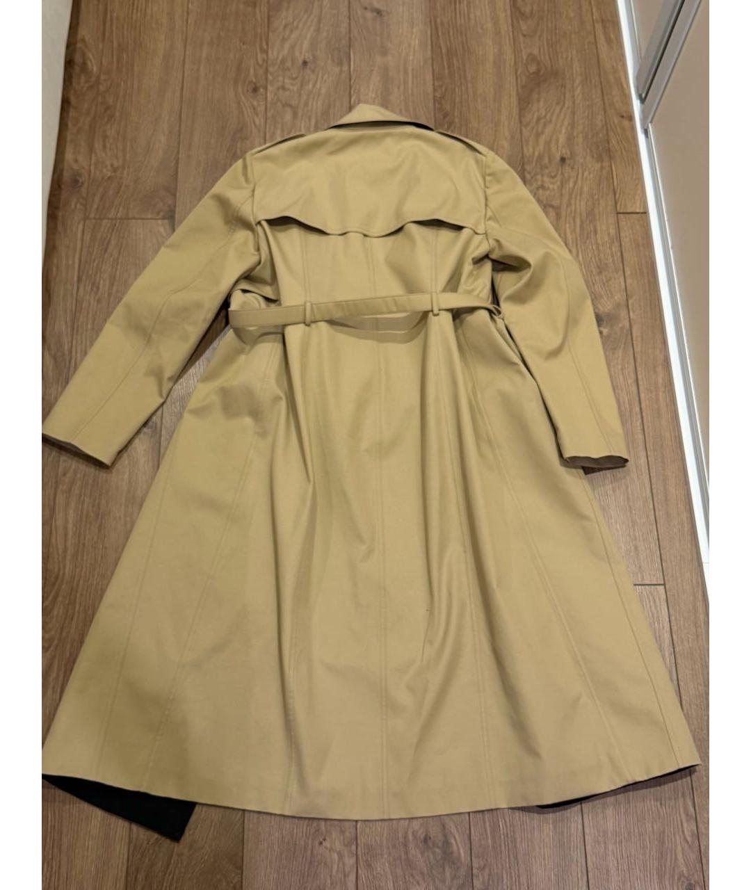 VALENTINO Бежевый хлопковый тренч/плащ, фото 2