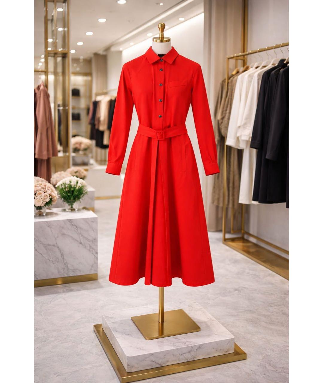 KITON Красное вечернее платье, фото 2