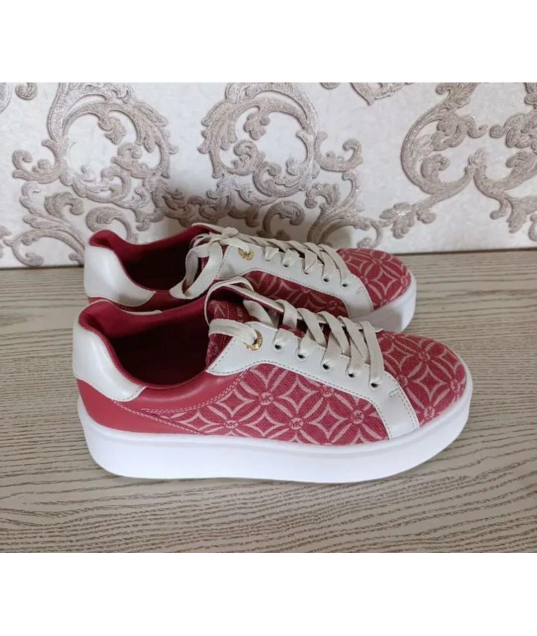 MICHAEL KORS Коралловые текстильные кеды, фото 6