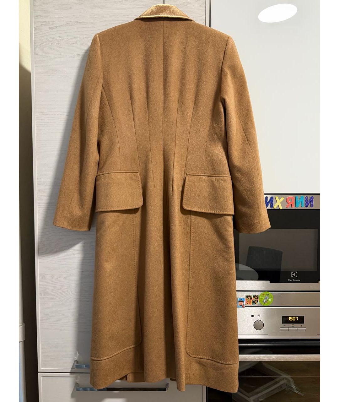 BURBERRY Бежевое кашемировое пальто, фото 2