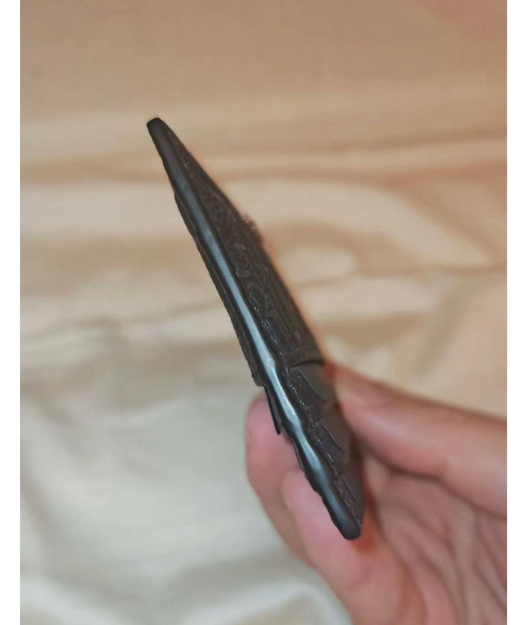 CHRISTIAN DIOR Черный кожаный кардхолдер, фото 5