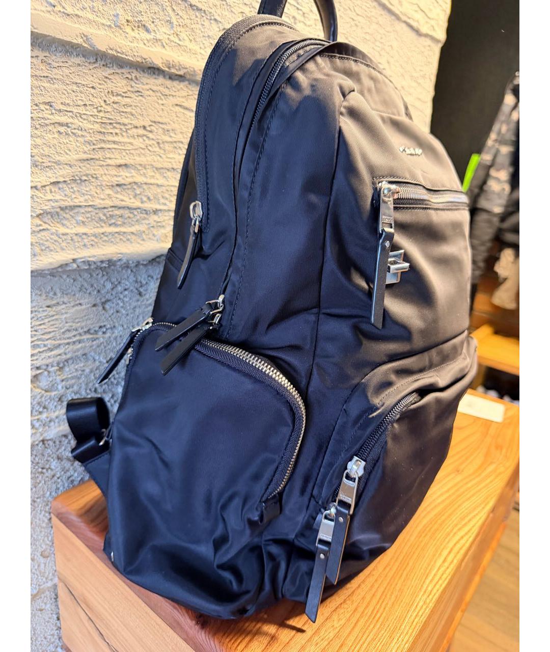 TUMI Черный синтетический рюкзак, фото 2