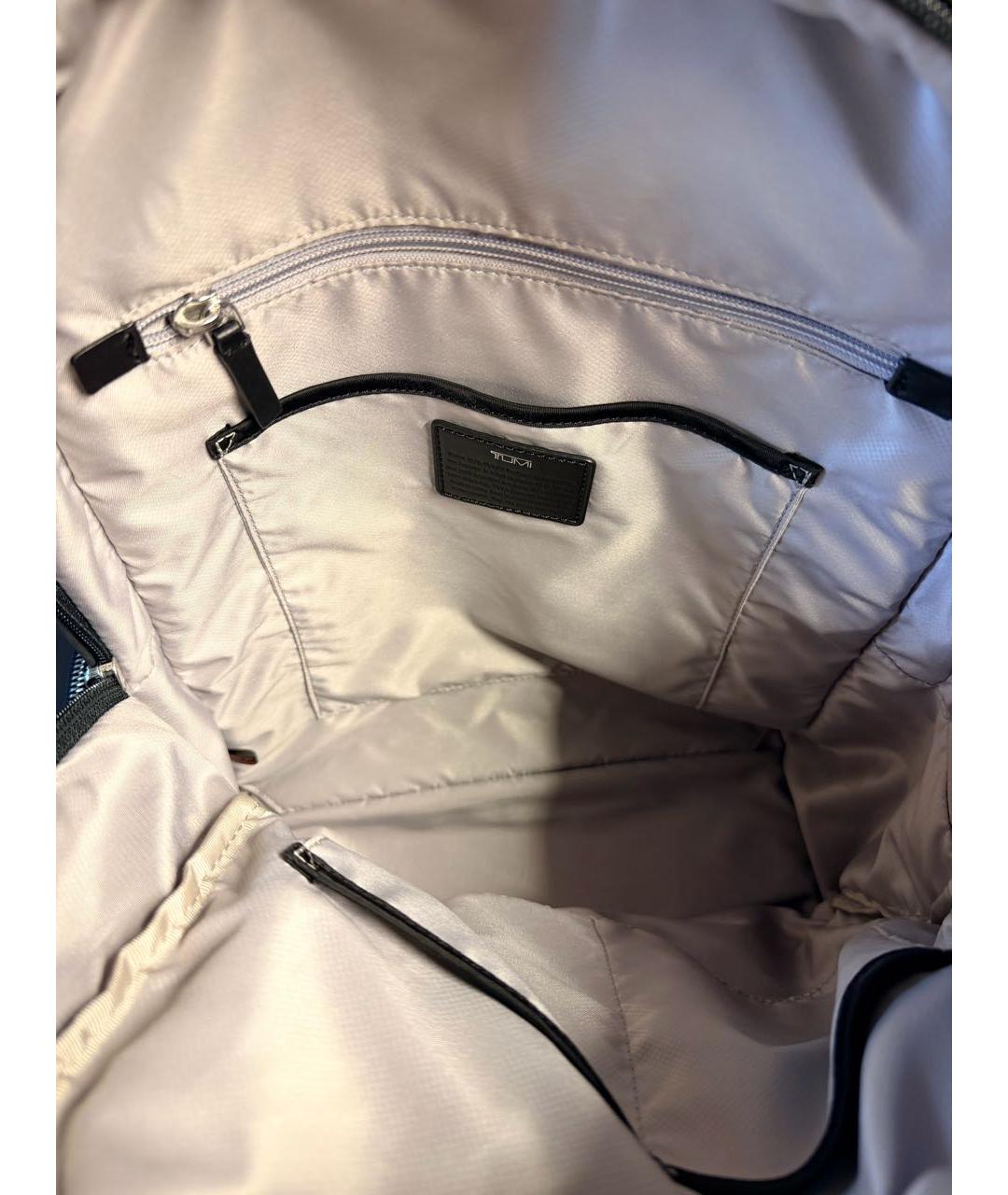 TUMI Черный синтетический рюкзак, фото 4