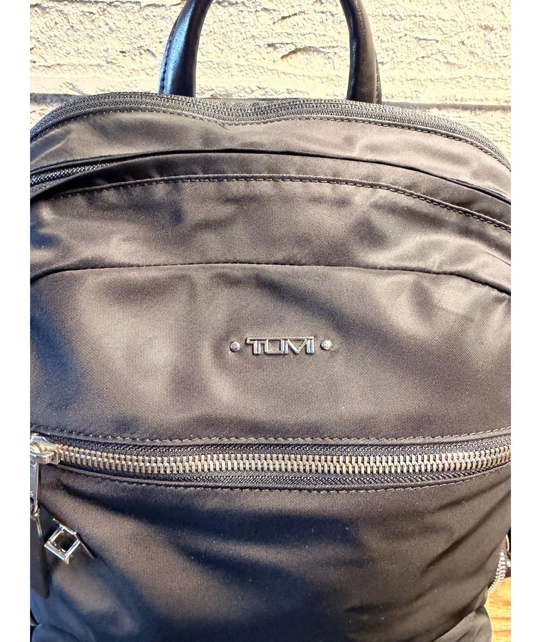 TUMI Черный синтетический рюкзак, фото 7