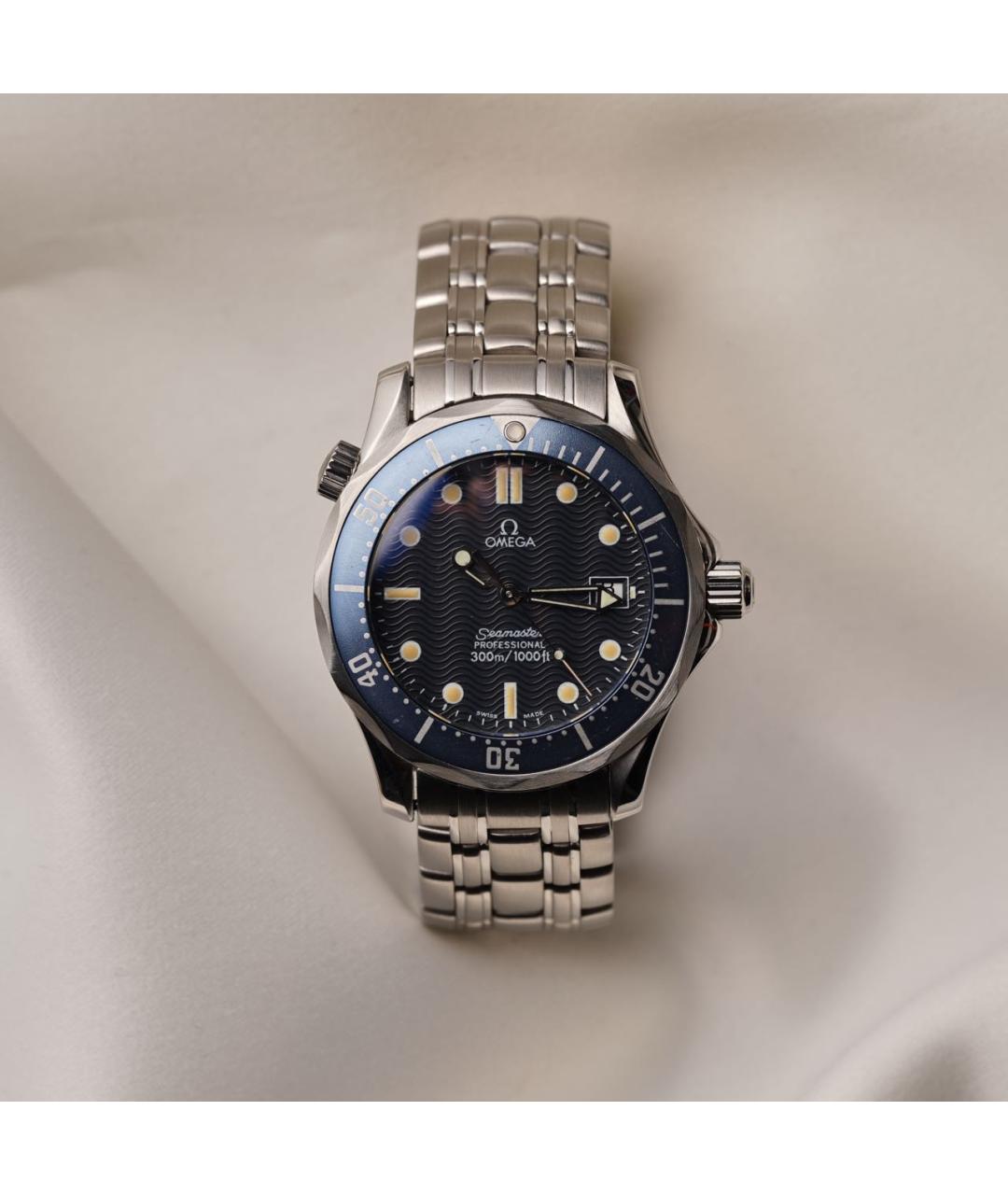 OMEGA Серебряные часы, фото 8