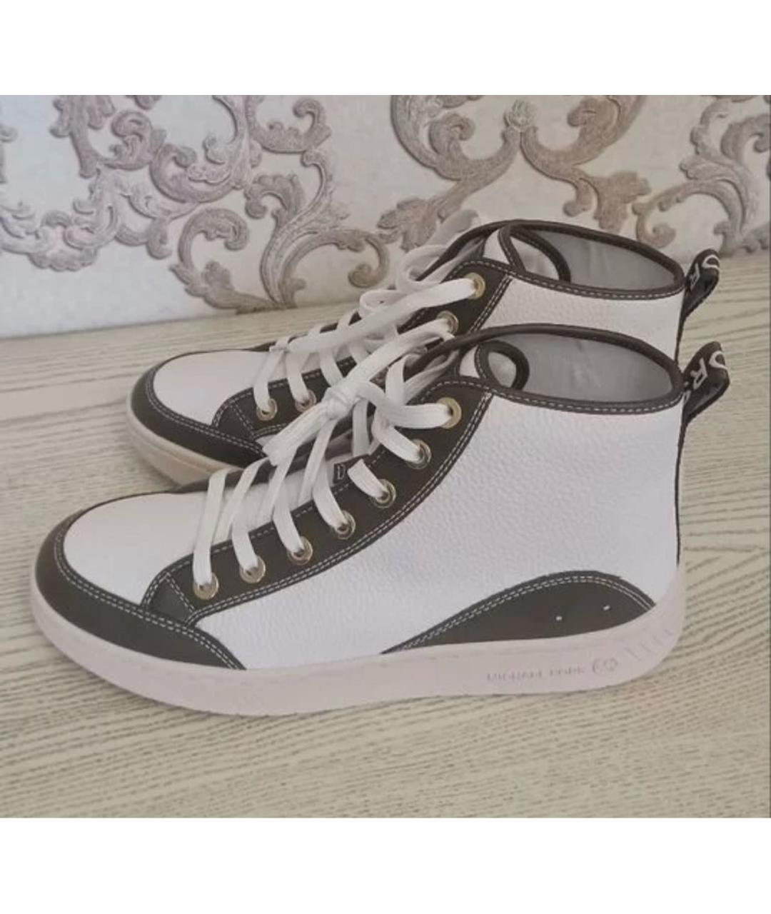 MICHAEL KORS Белые кеды из искусственной кожи, фото 5