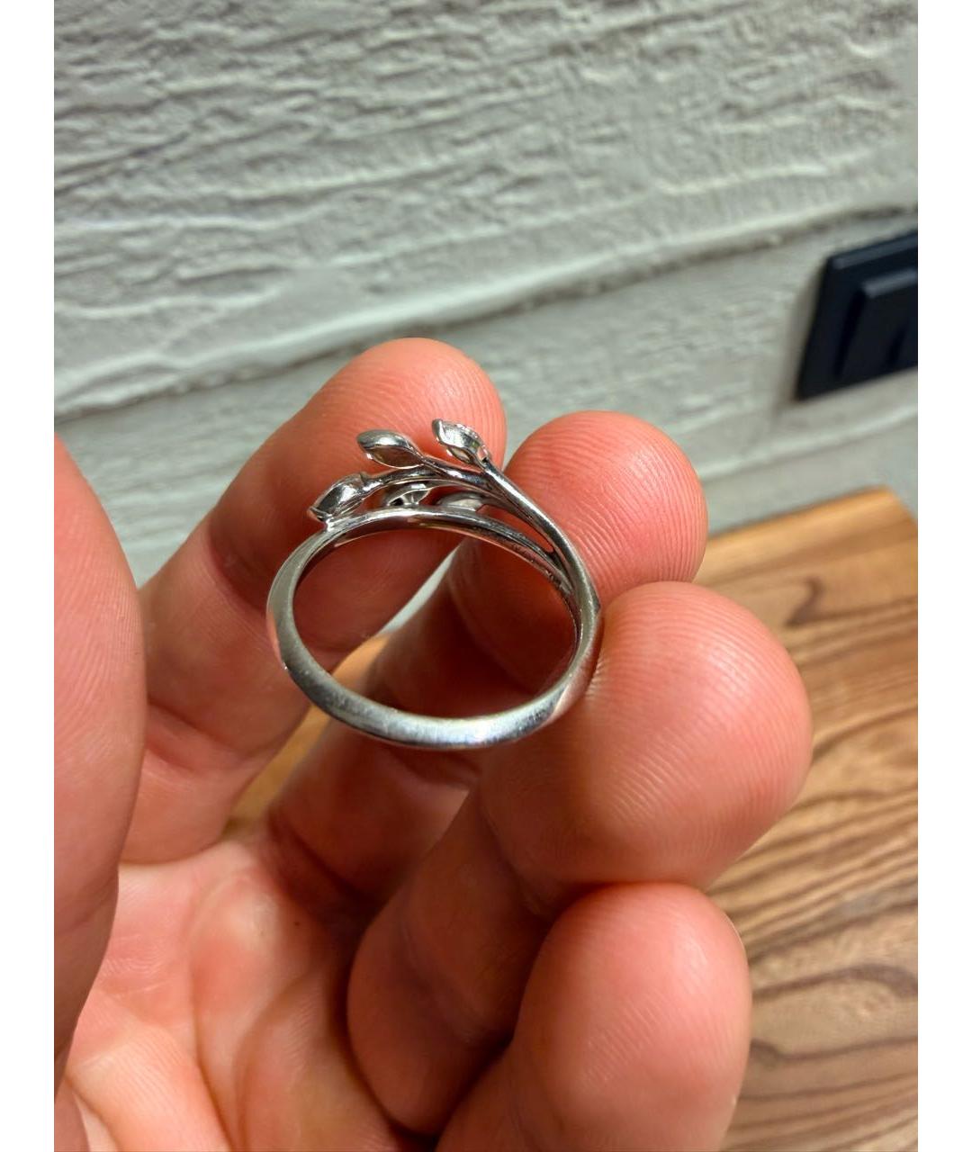 TIFFANY&CO Серебряное платиновое кольцо, фото 3