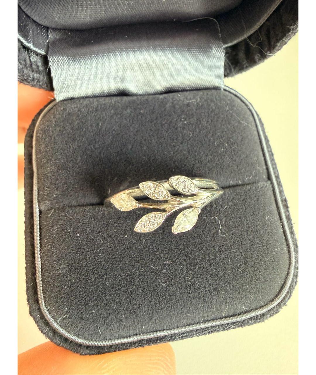 TIFFANY&CO Серебряное платиновое кольцо, фото 2