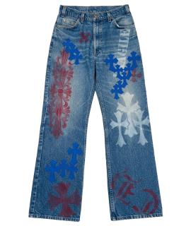 CHROME HEARTS Прямые джинсы