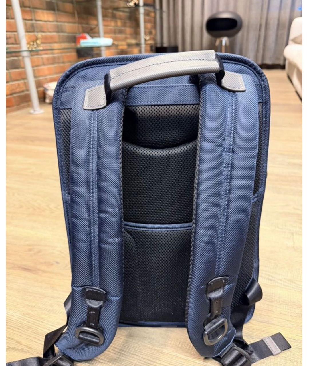 TUMI Синий синтетический рюкзак, фото 3