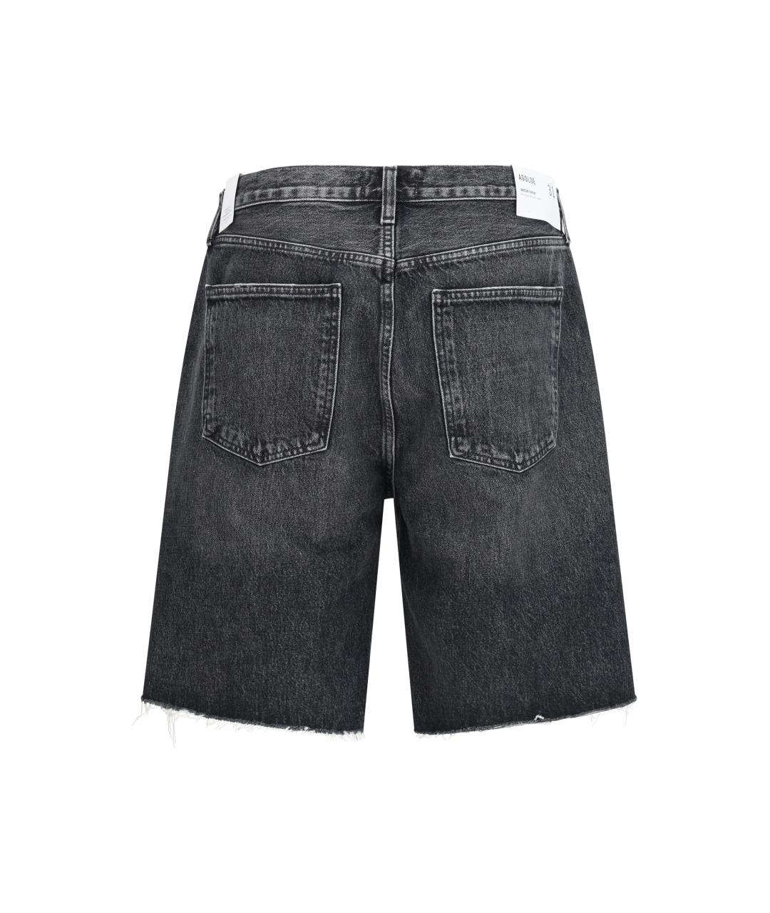 AGOLDE Серые хлопковые шорты, фото 2