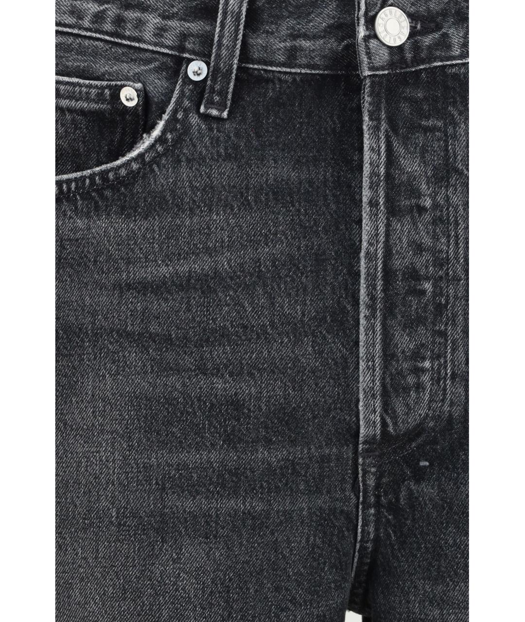 AGOLDE Серые хлопковые шорты, фото 3