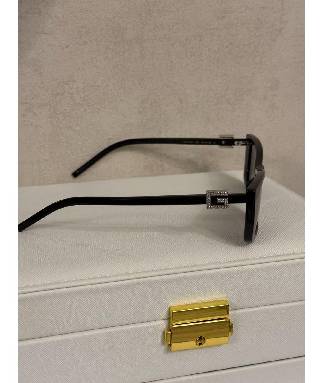 GUCCI Черные пластиковые солнцезащитные очки, фото 2