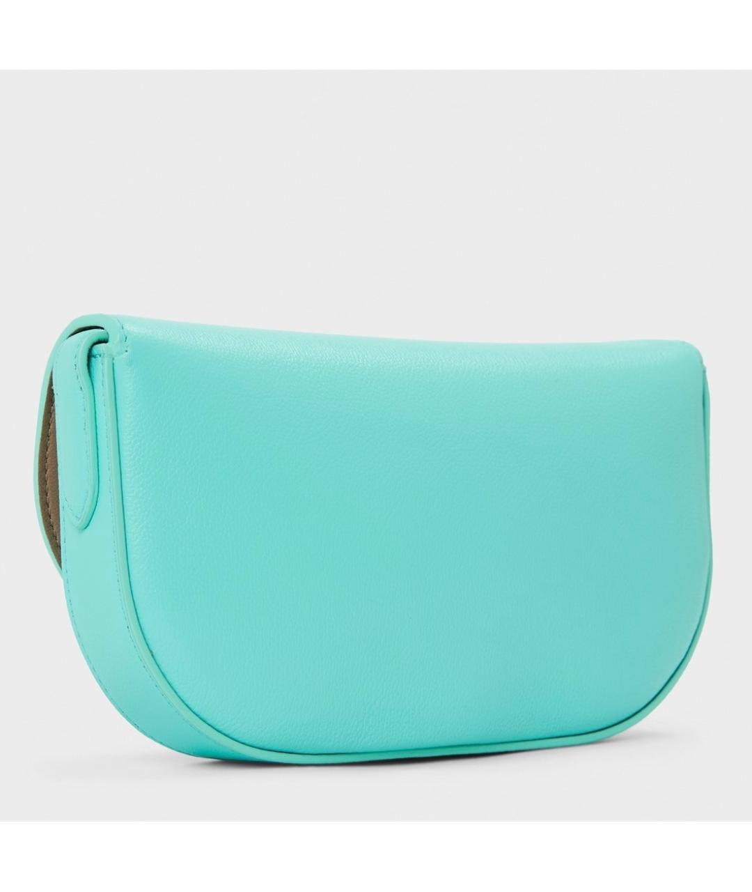 TIFFANY&CO Зеленая кожаная сумка через плечо, фото 2