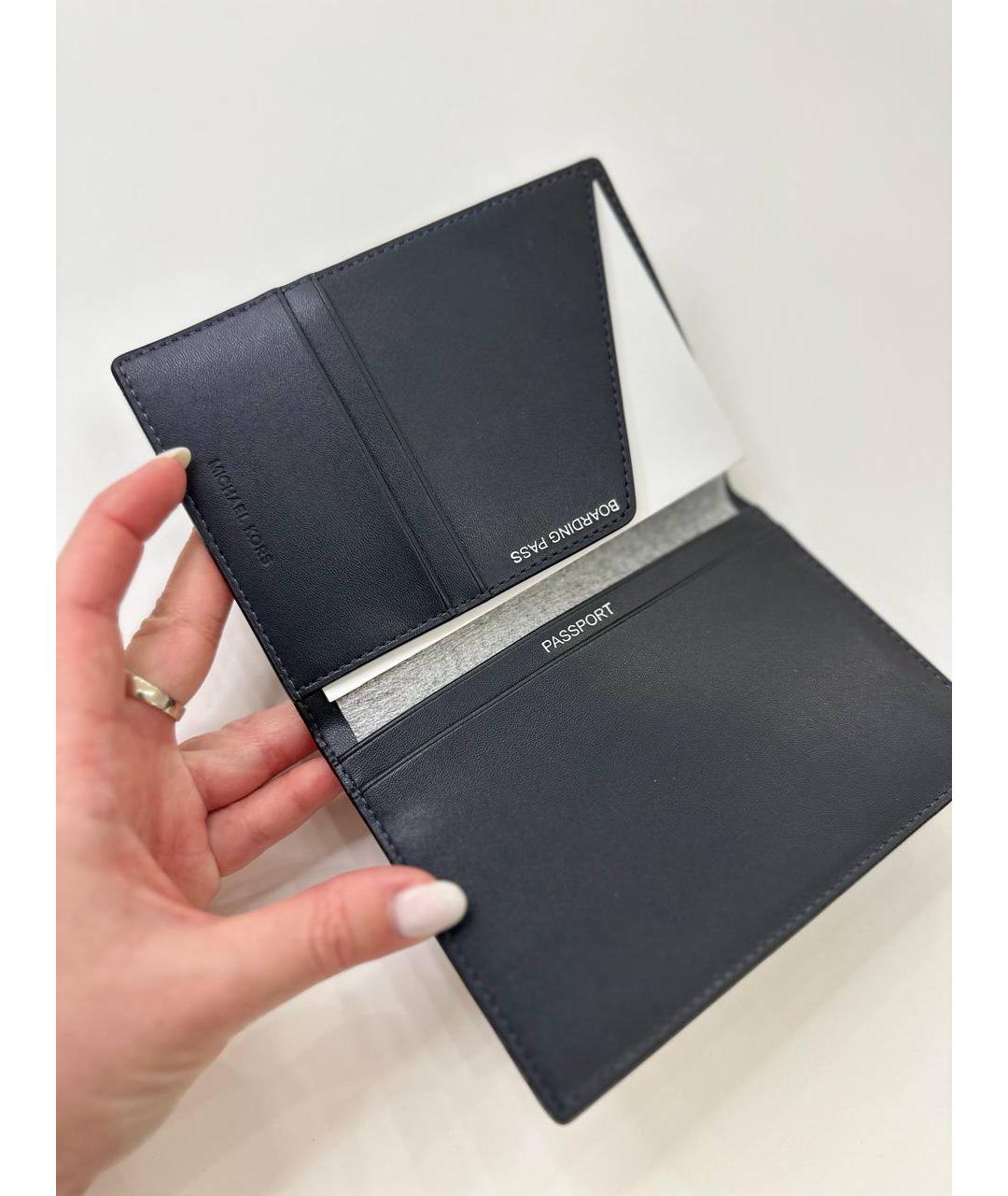 MICHAEL KORS Синий кошелек, фото 5