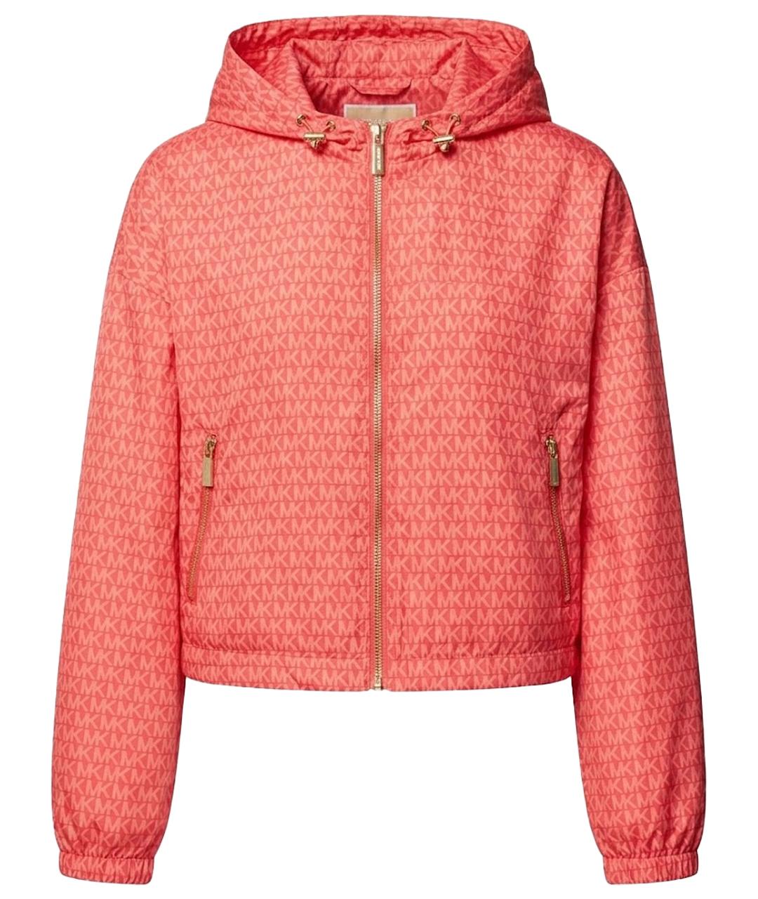 MICHAEL KORS Коралловая полиэстеровая куртка, фото 1
