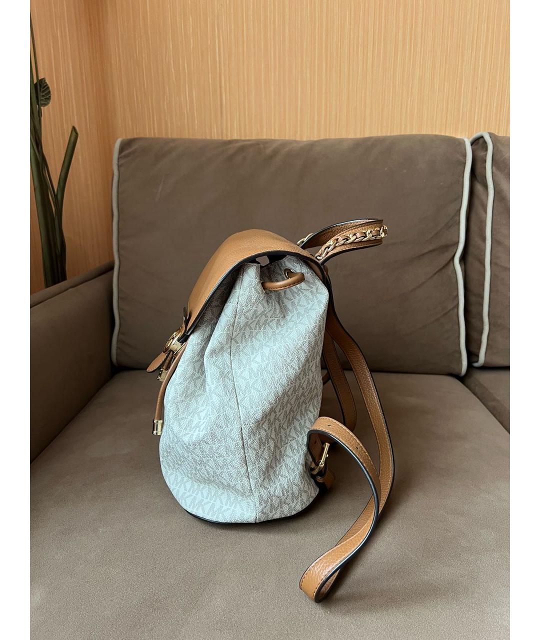 MICHAEL KORS Коричневый рюкзак, фото 2