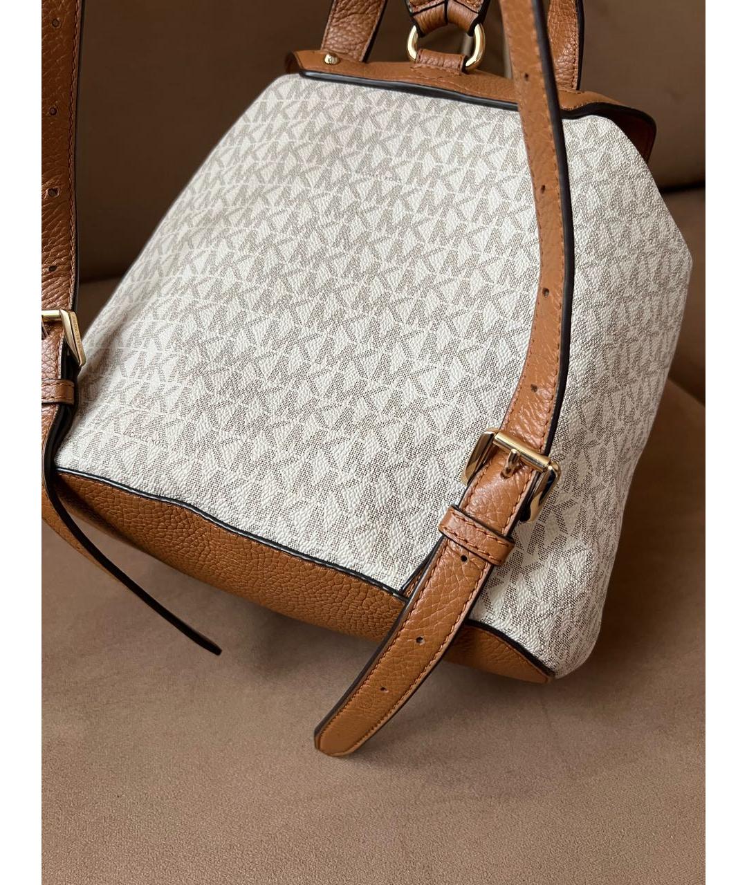 MICHAEL KORS Коричневый рюкзак, фото 8