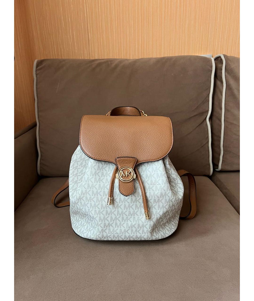 MICHAEL KORS Коричневый рюкзак, фото 9