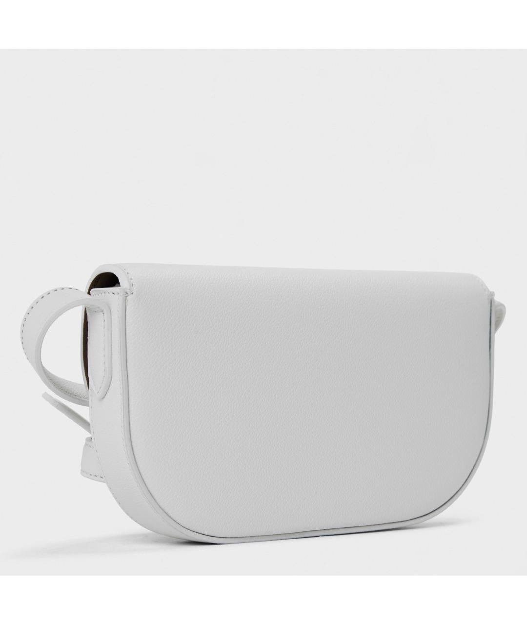 TIFFANY&CO Белая кожаная сумка через плечо, фото 2