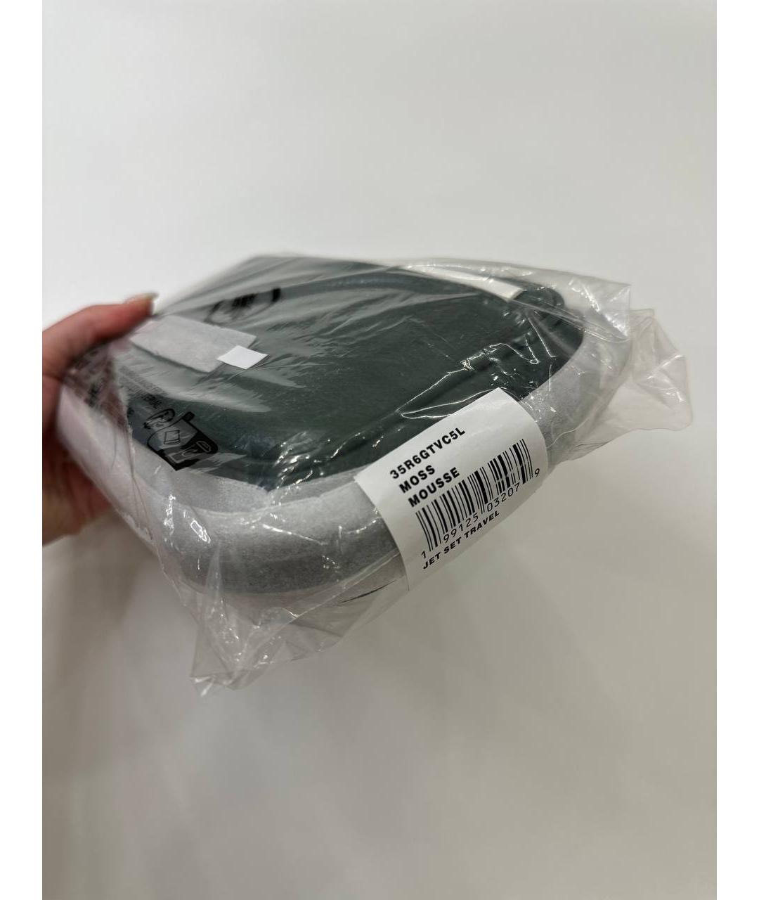 MICHAEL KORS Зеленая кожаная сумка через плечо, фото 6