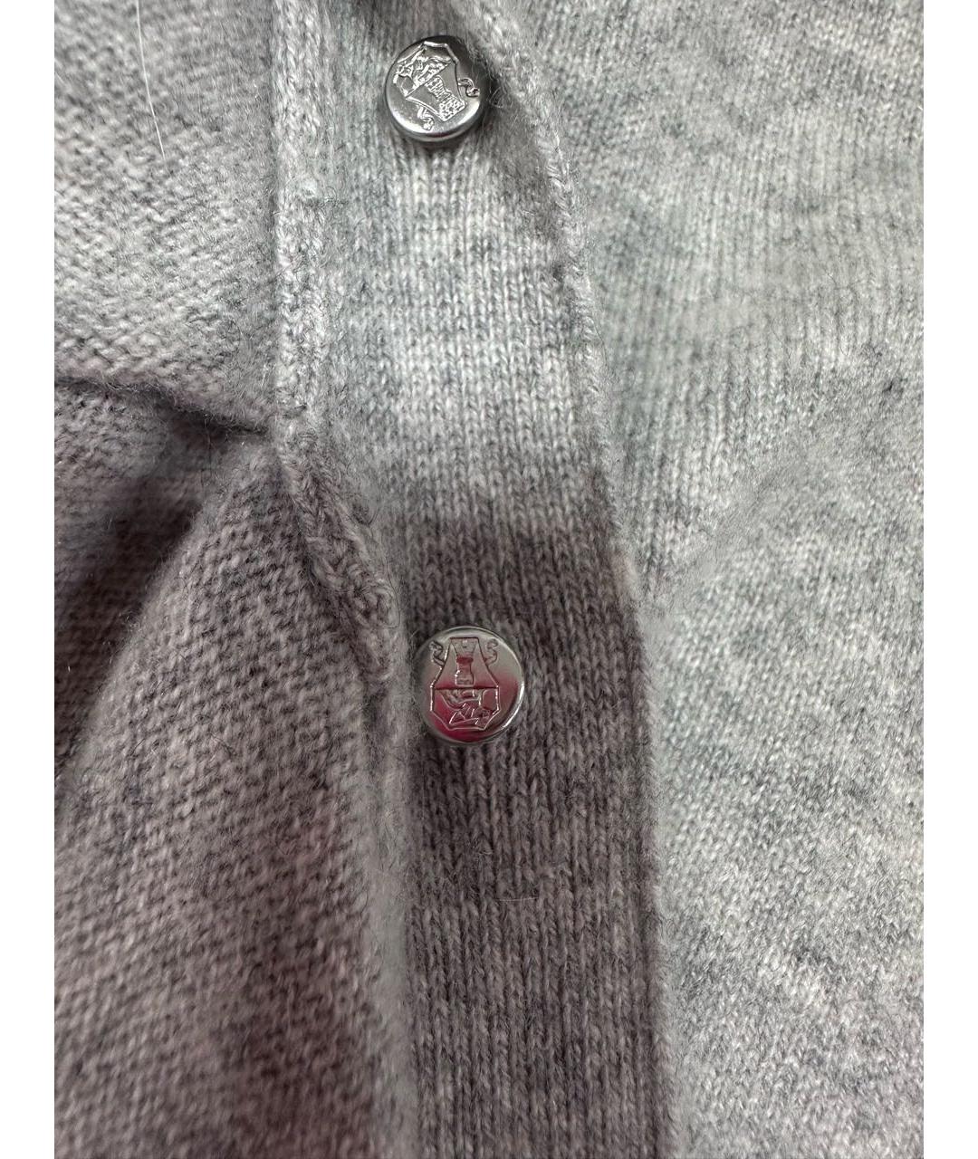 BRUNELLO CUCINELLI Серый кашемировый кардиган, фото 7
