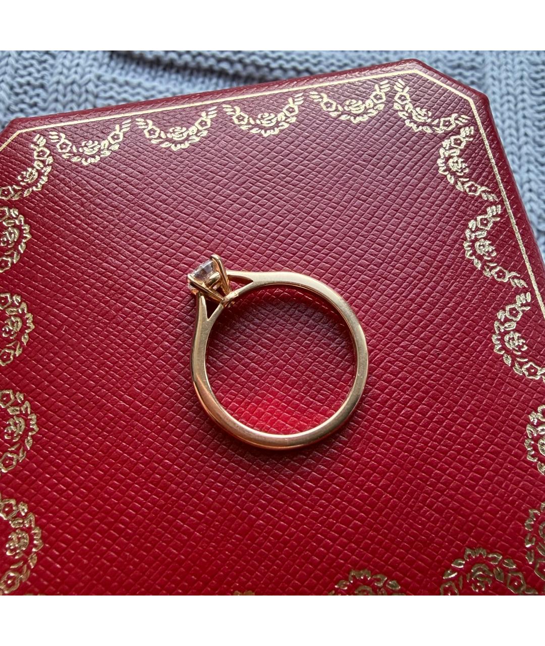 CARTIER Золотое кольцо из розового золота, фото 4