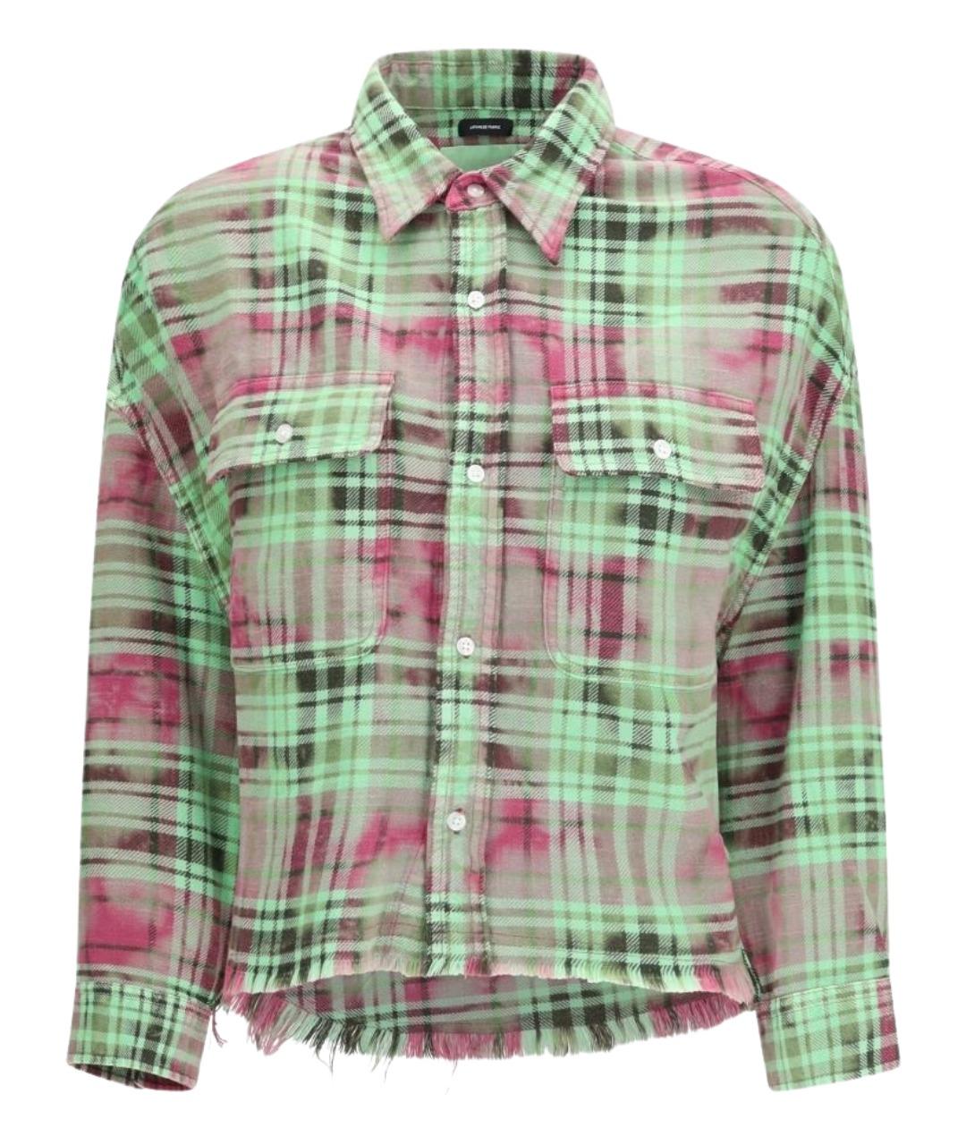 R13 Мульти шерстяная рубашка, фото 1