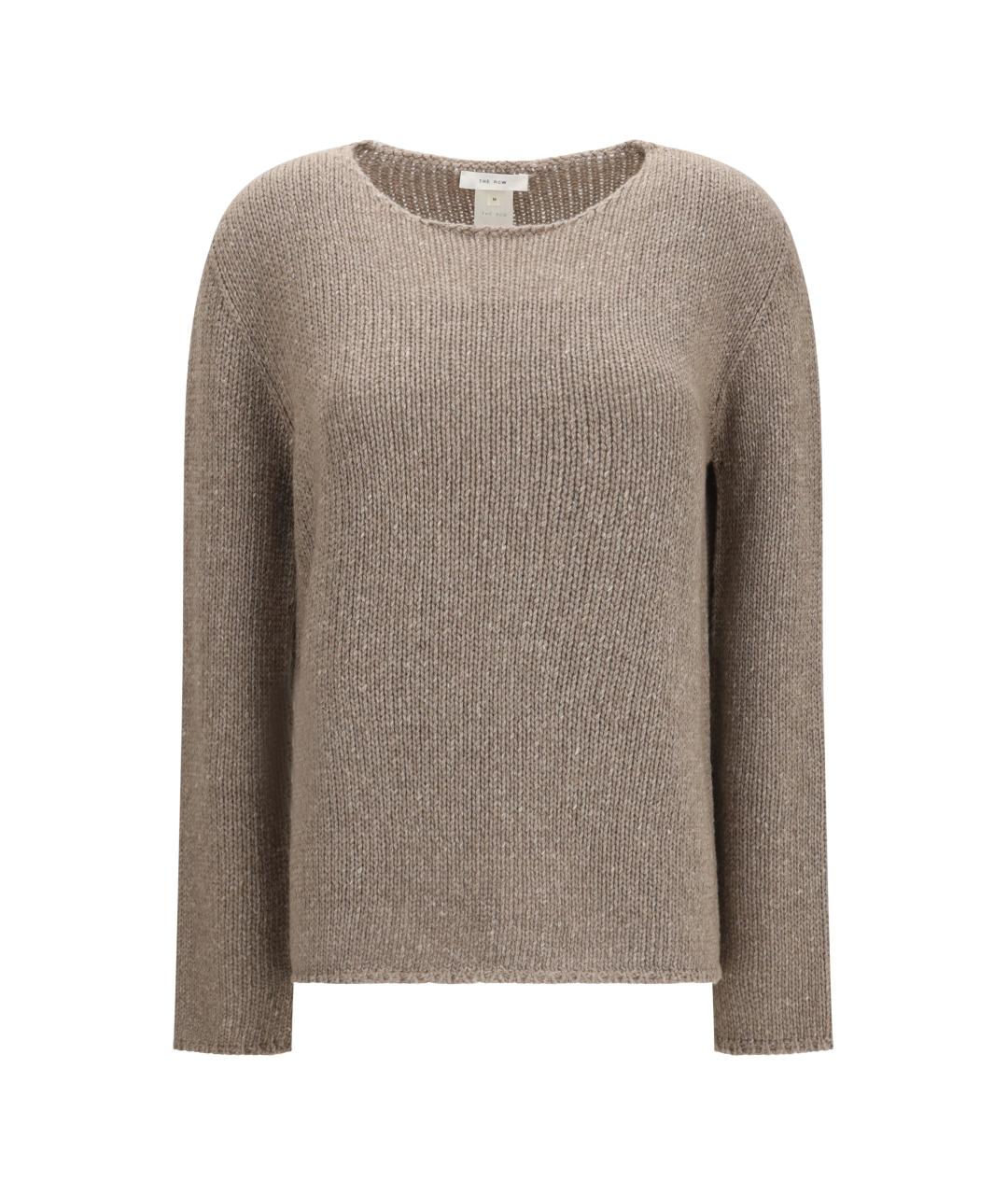 THE ROW Бежевый кашемировый джемпер / свитер, фото 1