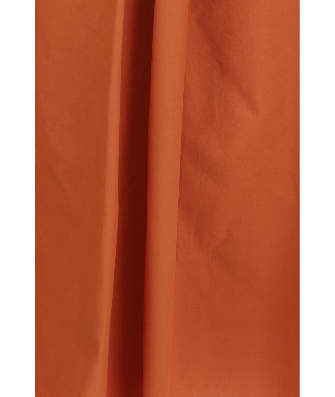 MARNI Оранжевая хлопковая блузы, фото 3