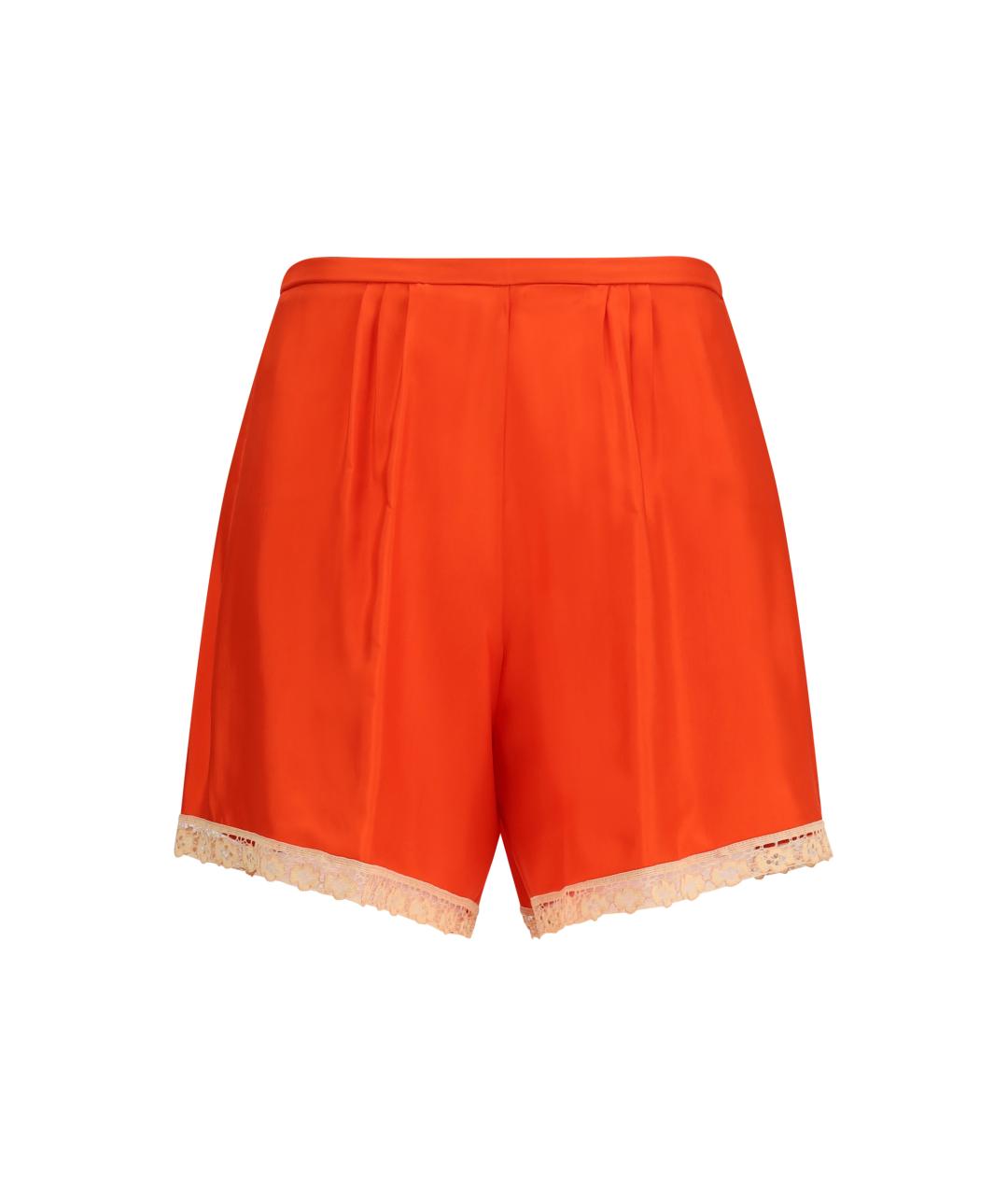 FORTE FORTE Красные вискозные шорты, фото 1