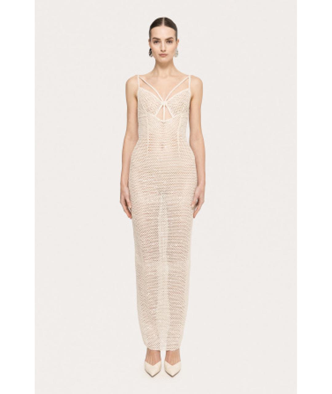 NISSA Бежевое повседневное платье, фото 3