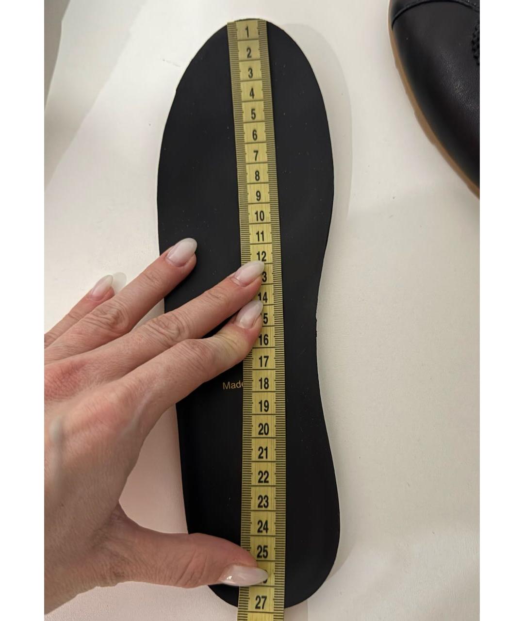 MIU MIU Черные кожаные кроссовки, фото 7