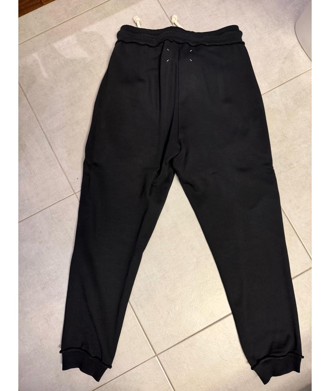 MAISON MARGIELA Черный хлопковый спортивный костюм, фото 2