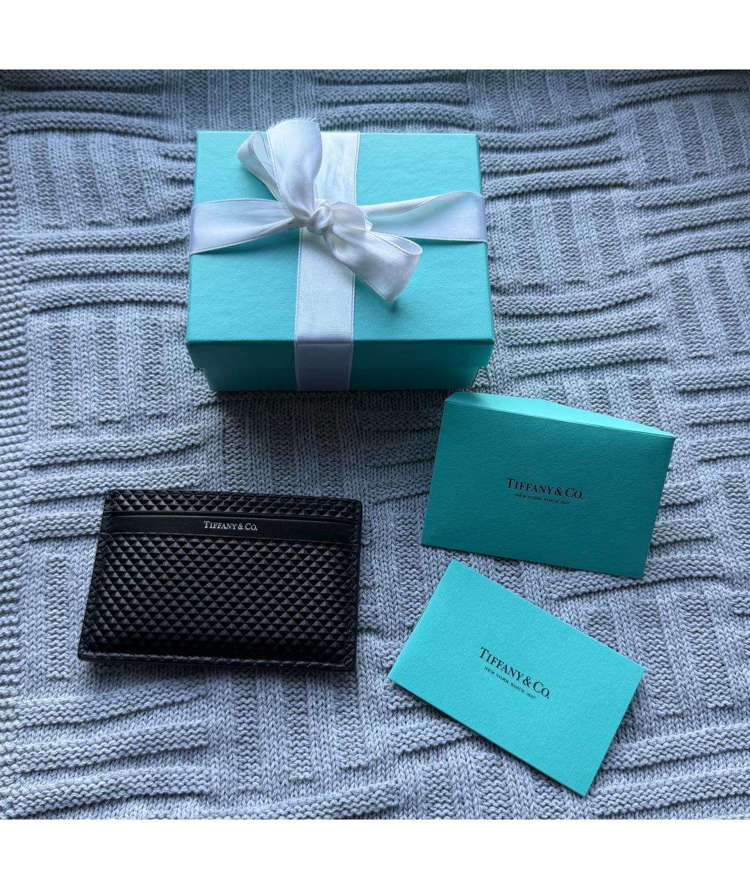 TIFFANY&CO Черный кардхолдер, фото 2