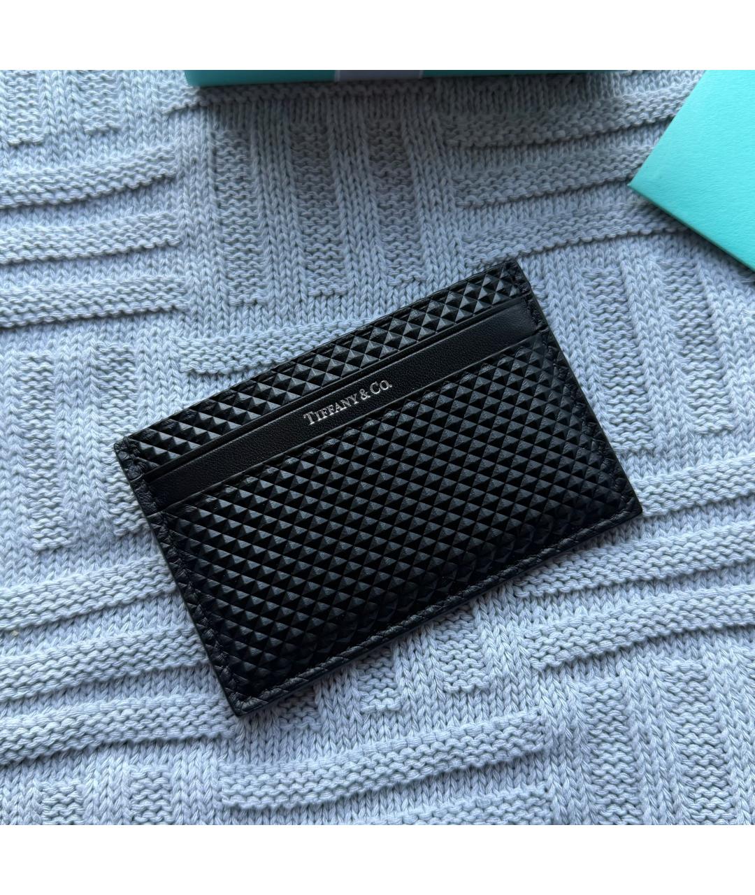 TIFFANY&CO Черный кардхолдер, фото 3
