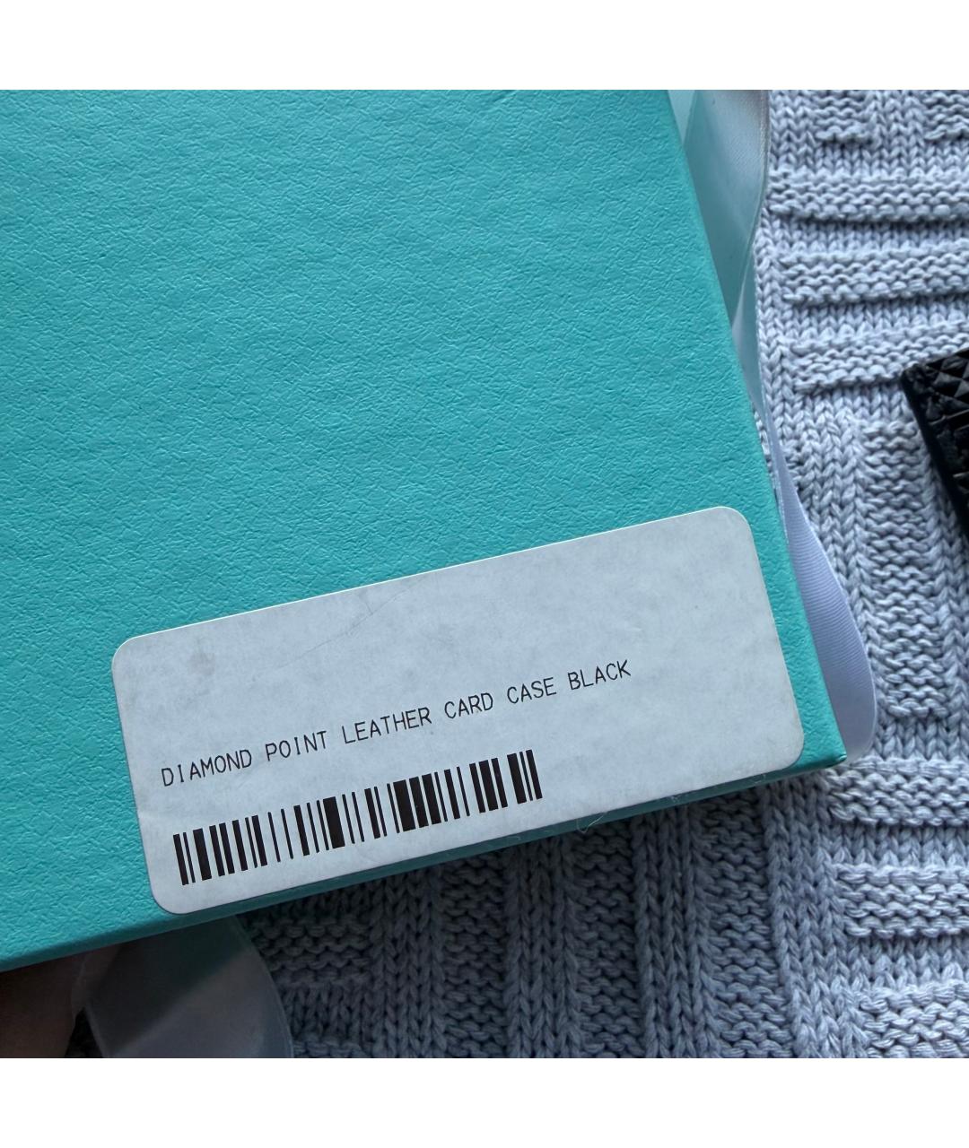 TIFFANY&CO Черный кардхолдер, фото 8