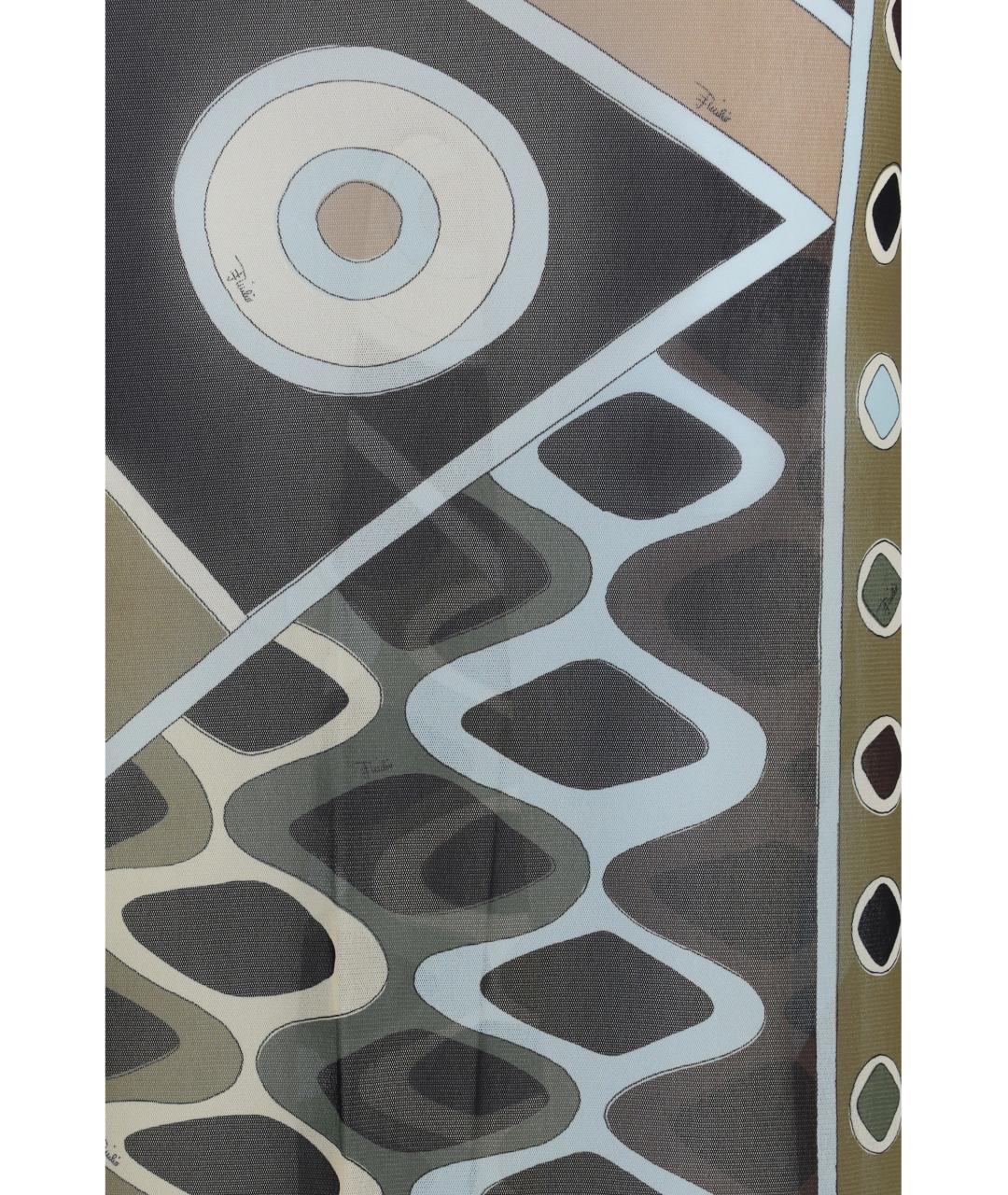 PUCCI Мульти полиамидовая юбка миди, фото 3