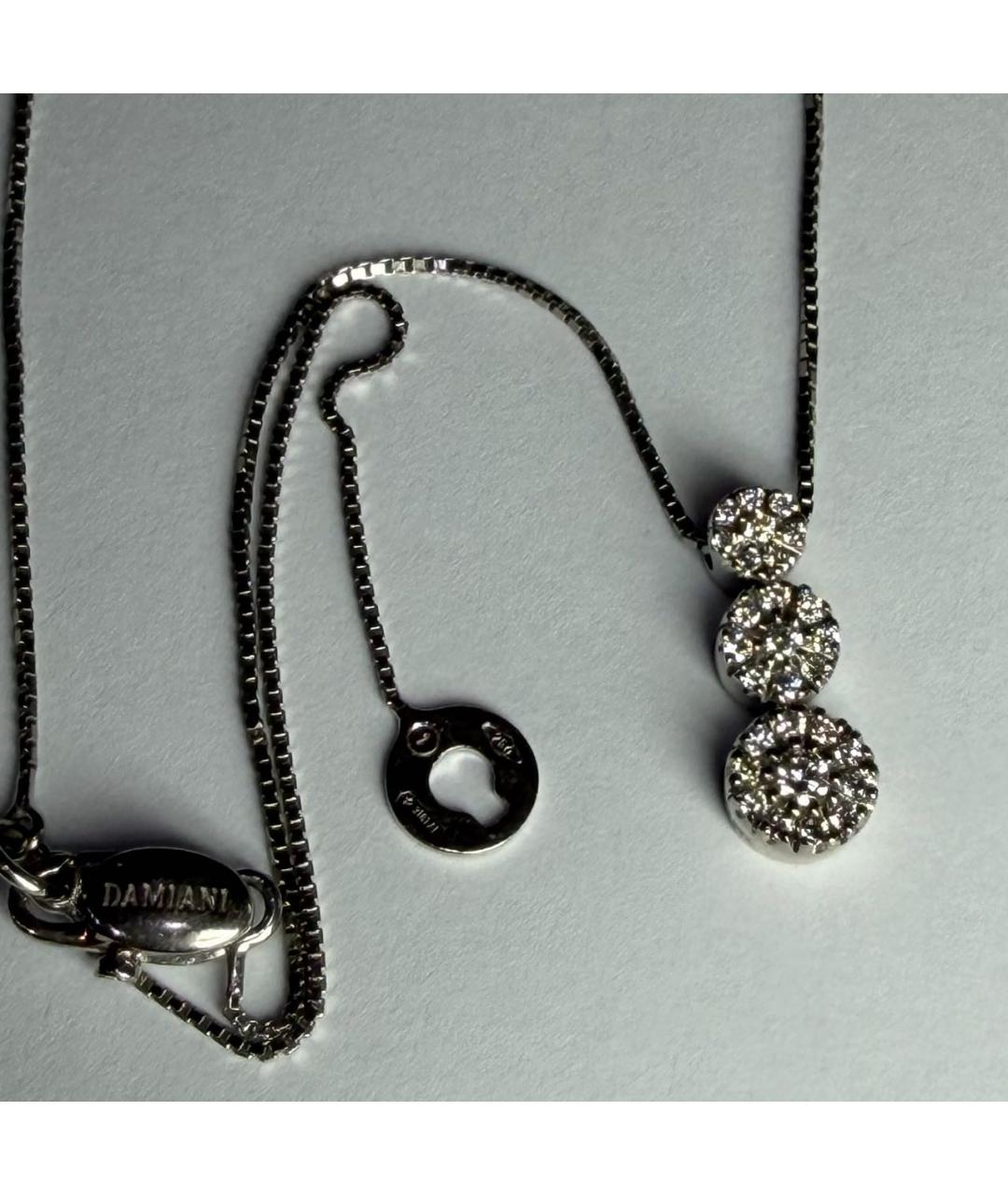 DAMIANI__ Белый комплект из белого золота, фото 5
