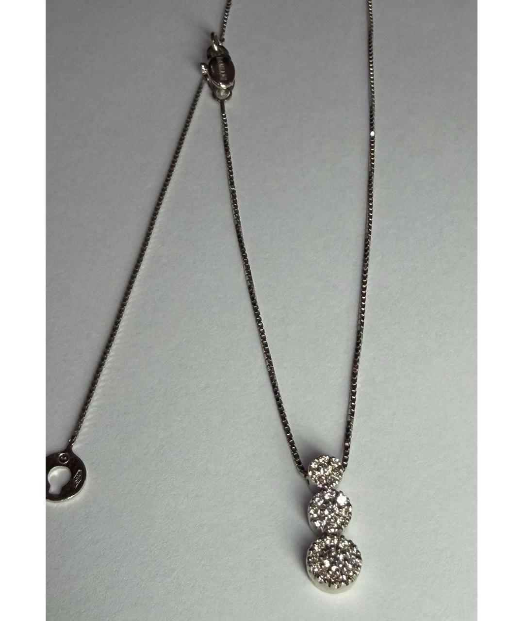 DAMIANI__ Белый комплект из белого золота, фото 6