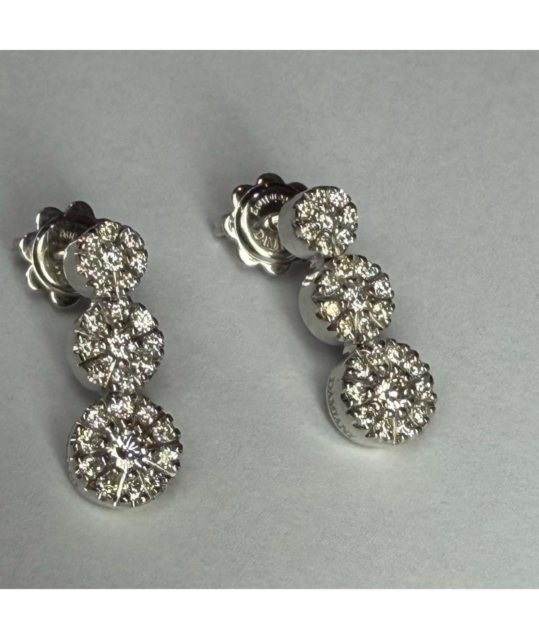 DAMIANI__ Белый комплект из белого золота, фото 8