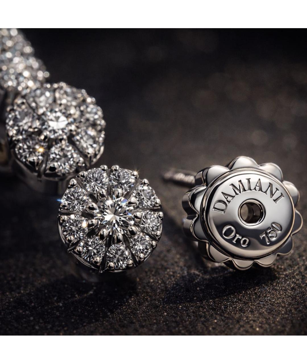 DAMIANI__ Белый комплект из белого золота, фото 2
