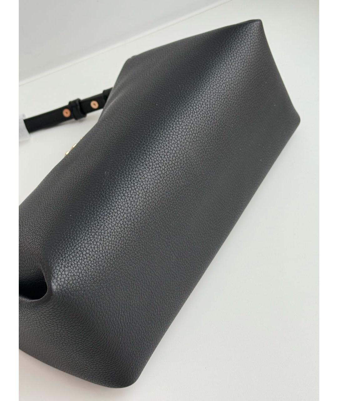 DKNY Черная сумка через плечо из искусственной кожи, фото 7