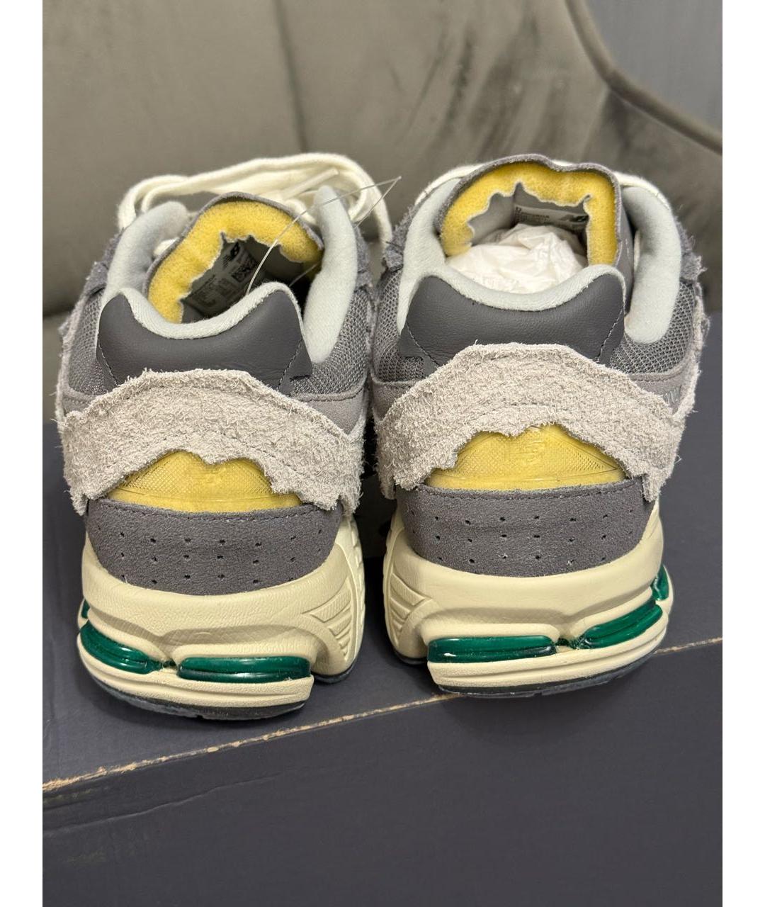 NEW BALANCE Серые синтетические кроссовки, фото 7