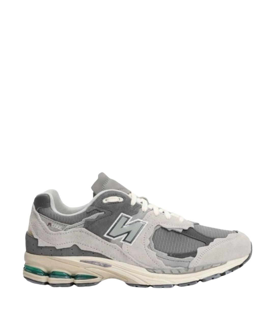 NEW BALANCE Серые синтетические кроссовки, фото 1