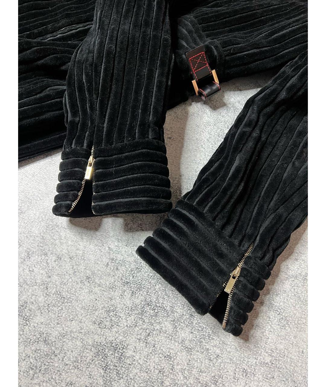 CAROLINA HERRERA Черное хлопковое пальто, фото 6