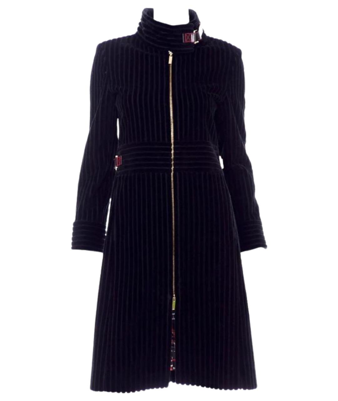 CAROLINA HERRERA Черное хлопковое пальто, фото 1