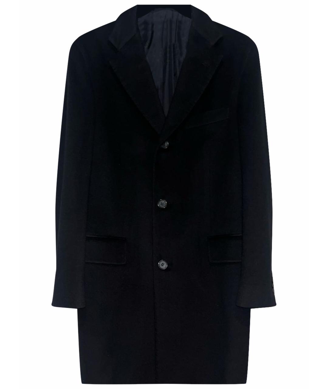 BRIONI Черное кашемировое пальто, фото 1