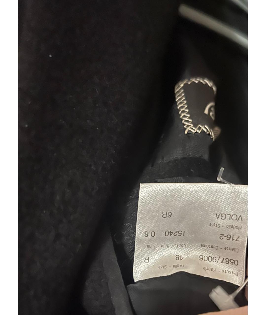 BRIONI Черное кашемировое пальто, фото 5